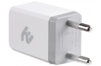 Зарядные устройства 2E Wall Charger USB 1A White (2E-WC1USB1A-W)