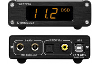 Усилители для наушников / ЦАПы Topping D10 Balanced Black