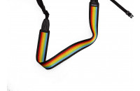 Камеры мгновенной печати Polaroid Camera Strap Flat Rainbow Black (006055)