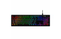 Клавіатури HyperX Alloy Origins Red USB RGB PBT ENG/RU, Black (639N3AA)
