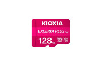 Карты памяти Kioxia microSDXC 128GB Exceria Plus G2 Class 10 U3 V30 + Adapter (LMPL2M128GG2)