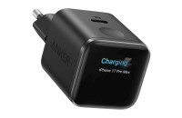 Зарядные устройства Anker Nano Charger 45W USB-C Smart Display Black (A121DG11)