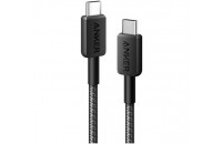  Anker 322 USB-C to USB-C - 1.8m Nylon Black (A81F6G11)