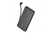 Портативные батареи (павербанки) Anker 10000 mAh 22,5W PD Built-In USB-C Cable Black (A110DH11)