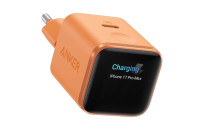 Anker Nano Charger 45W USB-C Smart Display Orange (A121DGO1)