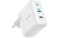 Зарядні пристрої Anker Wall Charger PowerPort III Duo 36W 2xUSB-С White (A2628321)