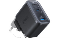 Зарядні пристрої Anker Nano Charger 70W GaN 3 Port Black (A121AL11)