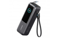 Портативные батареи (павербанки) Anker 25000 mAh 165W PD Built-In Double USB-C Cables Black (A1695H11)