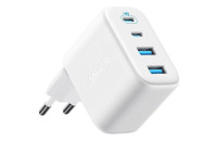 Anker Zolo Charger 50W, 2xUSB-C, 2xUSB-A White (A121EG21)