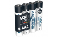 Элементы питания Ansmann AAA 1000mAh Premium 4шт (5030882)