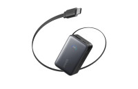  Anker Nano 10000 mAh 45W Built-In USB-C Cable Black (A1638H11)