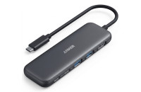  Anker 332 USB-C Hub 5-in-1, PD in 100W, 4K HDMI, 2xUSB-A, USB-C 5Gbps (A8355H11)