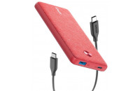  Anker PowerCore 10000 mAh Slim PD Fabric Red (A1231H91)