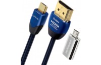 Кабелі аудіо-відео AUDIOQUEST 2.0m HDMI Slinky MHL + Adapter