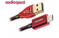 Кабелі аудіо-відео AUDIOQUEST 0.75m USB Cinnamon Lightning (LTNUSBCIN0.75)