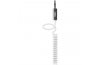 Кабели аудио-видео Belkin MIXITCoiled 1.8м (jack 3.5мм-M/-M) white (AV10126cw06-WHT)