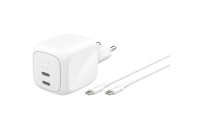 Зарядные устройства Belkin BoostCharge Pro GaN PD 67W + Type-C 2m Cable White (WCH020KQ2MWH-B6)
