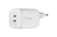 Зарядные устройства Belkin BoostCharge Pro 65W PD PPS GAN White (WCH013VFWH)