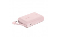 Портативные батареи (павербанки) Belkin Power Bank 10000 20W PD Integrated USB-C Pink (BPB021HQPK)