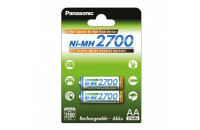 Элементы питания Panasonic High Capacity AA 2700 mAh 2BP Ni-MH (BK-3HGAE/2BE)