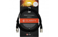 Аксесуари для музичного обладнання Clarity XLR-XLR PRO 2m