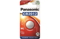 Элементы питания Батарейка Panasonic CR 2012 BLI 1 LITHIUM (CR-2012EL/1B)