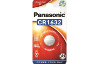 Элементы питания Батарейка Panasonic CR 1632 BLI 1 LITHIUM (CR-1632EL/1B)