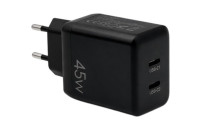 Зарядные устройства Cutana GaN 45W Dual Type-C Power Adapter Black