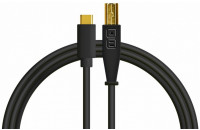 Кабелі аудіо-відео DJ Techtools Chroma Cables: USB-C Black (Type-C to USB-B)
