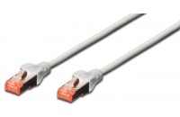 Кабели и удлинители DIGITUS CAT 6 S-FTP 5 m AWG 27/7 LSZH Gray (DK-1644-050)
