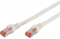 Сетевое оборудование DIGITUS CAT 6 S-FTP 0.25 m AWG 27/7 LSZH Gray (DK-1644-0025)