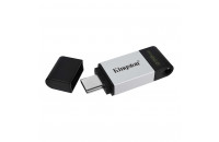 USB Flash накопители Kingston DataTraveler 80 Type-C 256GB USB 3.2 Black (DT80/256GB)