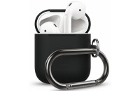 Аксессуары для наушников Elago Hang Silicone Case for Airpods Black (EAPSC-HANG-BK)