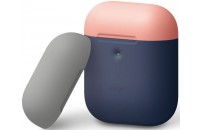 Аксессуары для наушников Elago A2 Duo Case for Airpods with Wireless Indigo/Peach/Medium Grey (EAP2DO-JIN-PEMGY)