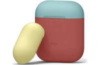 Аксессуары для наушников Elago Duo Case for Airpods Italian Rose/Coral Blue/Yellow (EAPDO-IRO-CBLYE)