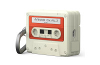 Аксессуары для наушников Elago Cassette Tape Hang Classic White/Red for Airpods Pro 3rd Gen (EAPP3TAPE-HANG-CWHRD)