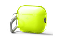 Аксессуары для наушников Elago Clear Hang Case Neon Yellow for Airpods Pro 3rd Gen (EAPP3CL-HANG-NYE)