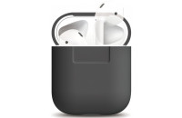 Аксессуары для наушников Elago Silicone Case for Airpods Dark Grey (EAPSC-DGY)