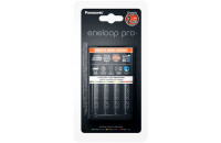  Panasonic Smart-Quick Charger+Eneloop Pro 4AA 2500 mAh NI-MH (K-KJ55HCD40E)