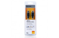  Belkin USB 2.0 (AM/AF) 3м black (F3U153CP3M)