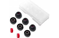  Final Audio Earpiece Type E Black (Size S 3 pair) (FI-EPEBLBL2S4_EN)