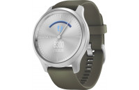 Смарт-часы Garmin Vivomove Style Silver-Moss Green Silicone (010-02240-21)