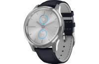  Garmin Vivomove Luxe Silver-Blue Leather (010-02241-20)