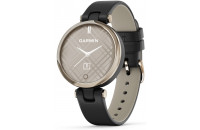 Смарт-часы Garmin Lily Cream Gold Bezel with Black Case and Italian Leather Band (010-02384-B1)