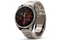  Garmin Fenix 8 47 mm AMOLED Sapphire, Titanium with Vented titanium bracelet (010-02904-40)