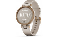 Смарт-годинники Garmin Lily Rose Gold Bezel with Light Sand Case and Silicone Band (010-02384-11)