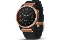 Смарт-часы Garmin Fenix 6S Pro Sapphire Rose Gold with Heathered Black Nylon Band (010-02159-37)