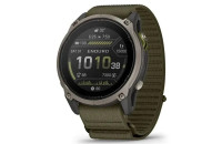 Смарт-часы Garmin Enduro 4 Titanium with dark olive ComfortFit fabric band (010-04799-01)