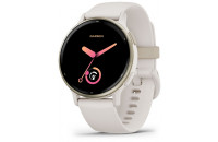 Смарт-часы Garmin Vivoactive 5 Cream Gold Aluminium Bezel with Ivory Case and Silicone Band (010-02862-11)