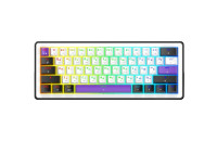 Клавіатури HATOR Hellyberry HK60 Wireless White-Violet (HK60_Wireless)